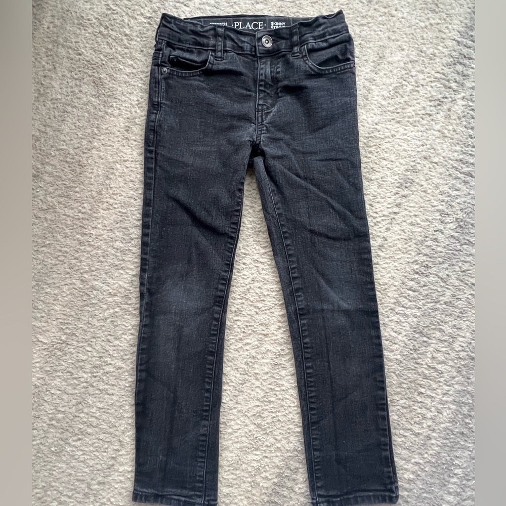 Boys size 8 jeans black